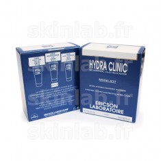 Mini-Kit Hydra Clinic D713 comprenant D714 Crème Aqua D715 Crème Repair D716 Crème Nutri Ericson Laboratoire - 3 Tubes