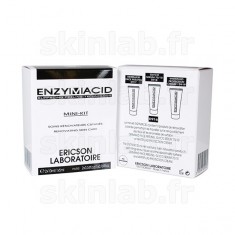 Mini-Kit Enzymacid D916 comprenant D917 Dermaxid Face Peeling D918 Sérum 70-10 D919 Whitefluid Protection - 3 Tubes