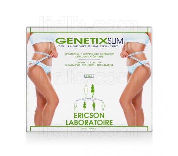 Genetix Slim Technic Box (Genic Slim Cream & Intragenic Sérum) E942 Ericson Laboratoire - Coffret 2 tubes + 1 accessoire