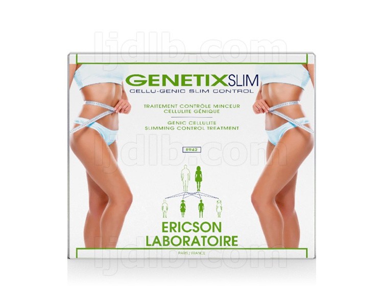 Genetix Slim Cellu-Genic Slim Control Technic Box E942 Ericson Laboratoire - Coffret 2 tubes + 1 accessoire