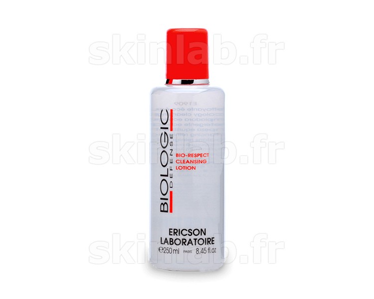 BIO-RESPECT CLEANSING LOTION BIOLOGIC DEFENSE E1909 ERICSON LABORATOIRE - Lotion démaquillante - Flacon 250ml