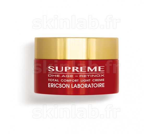 Crème Total Comfort LIGHT SUPREME DHE.Age Retinox E298 Ericson Laboratoire - Pot 50ml