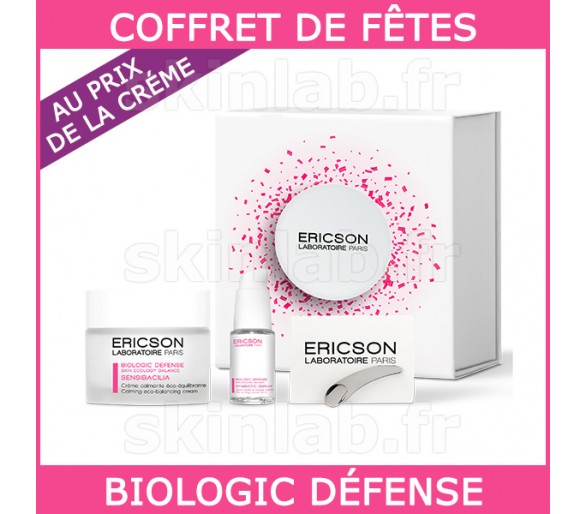 COFFRET DE FÊTES BIOLOGIC DÉFENSE P440 ERICSON LABORATOIRE - 2 produits