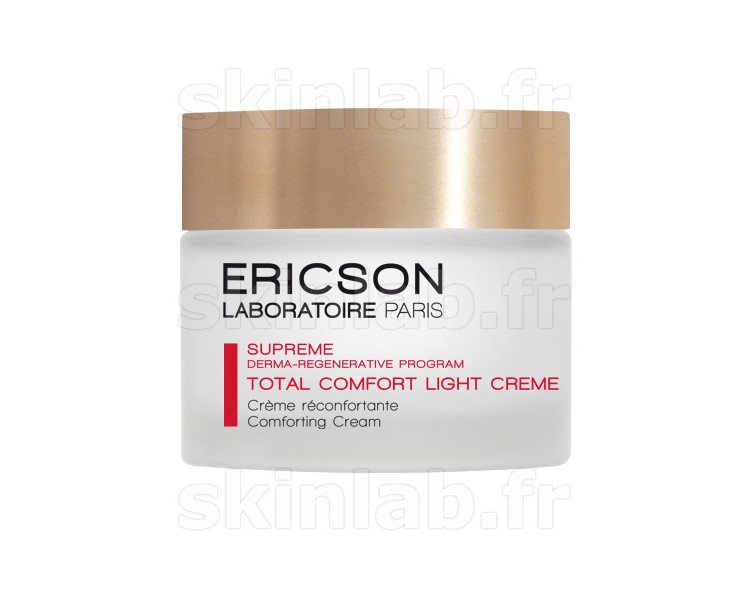 Crème Total Comfort LIGHT SUPREME DHE.Age Retinox E298 Ericson Laboratoire - Pot 50ml
