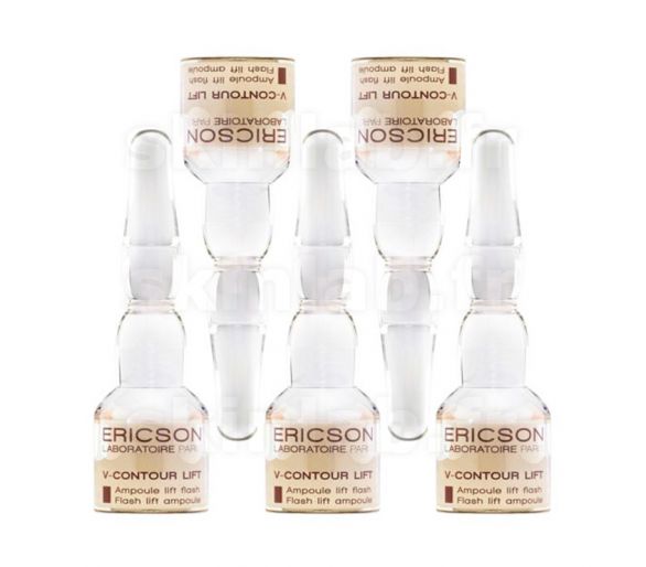 Ampoules Lift-Flash E1216 V-Contour Lift Ericson Laboratoire - Ampoules 5x1ml