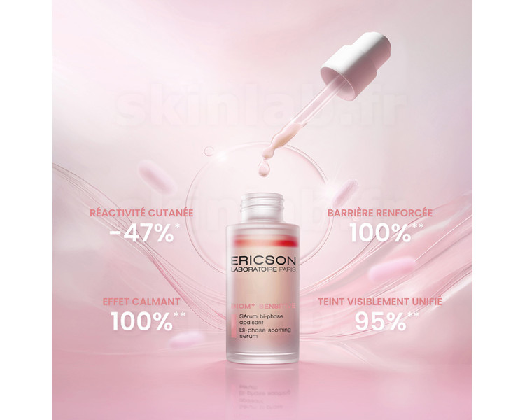 SÉRUM BI-PHASE APAISANT 1180 BIOM+ SENSITIVE ERICSON LABORATOIRE - Flacon 30ml
