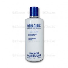 Lait Aqua Source Lait Démaquillant Peaux Sèches Hydra Clinic E794 Ericson Laboratoire - Flacon 250ml