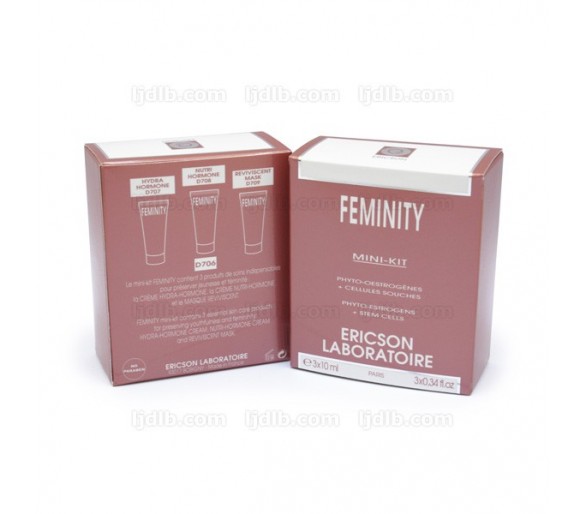 Mini-Kit Feminity D706 comprenant D707 Crème Hydra D708 Crème Nutri D709 Masque Reviviscent Ericson Laboratoire - 3 Tubes